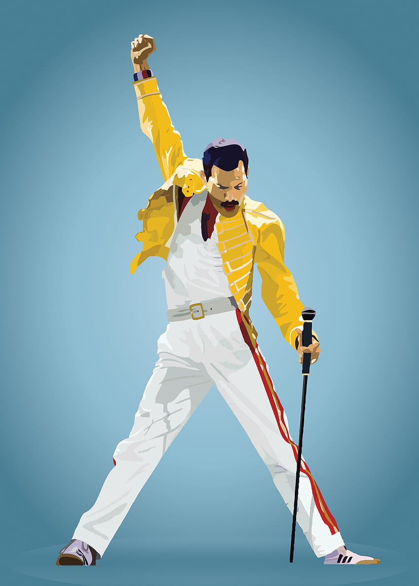 Freddie for your or mobile screen, Freddie Mercury HD phone wallpaper