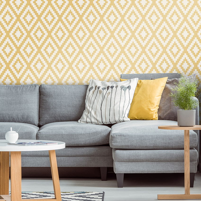 Living Room - 26 Living Room Ideas, Elegant Yellow HD phone wallpaper