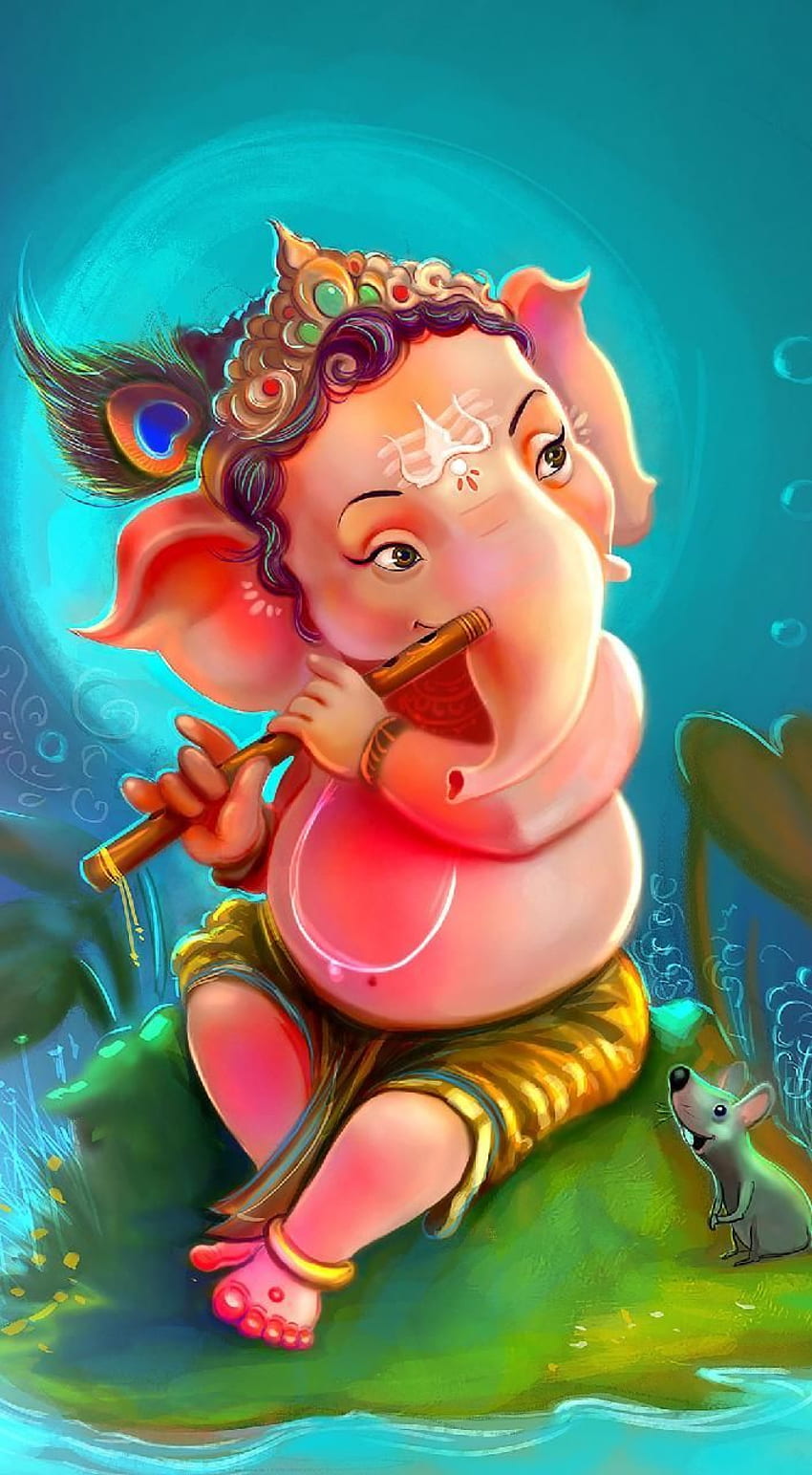 God Ganesha Drawing for beginners / Ganesh Chaturthi Special Drawing / Easy vinayagar  drawing - YouTube
