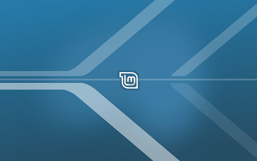 Linux Mint - -, Linux Blu Sfondo HD