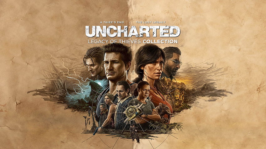 Топ 20 на най-добрите колекция Uncharted Legacy of Thieves [ + ], Uncharted филм HD тапет