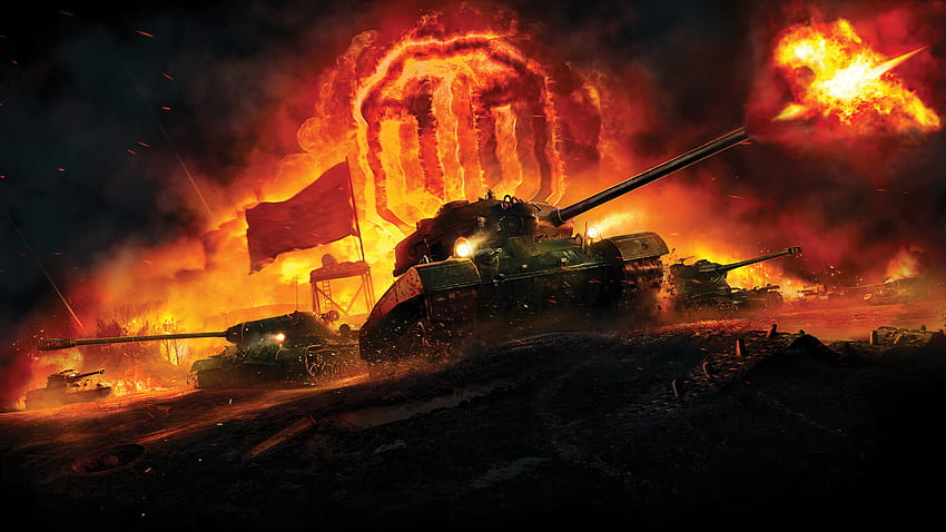 World of Tanks, видео игра, танкове HD тапет