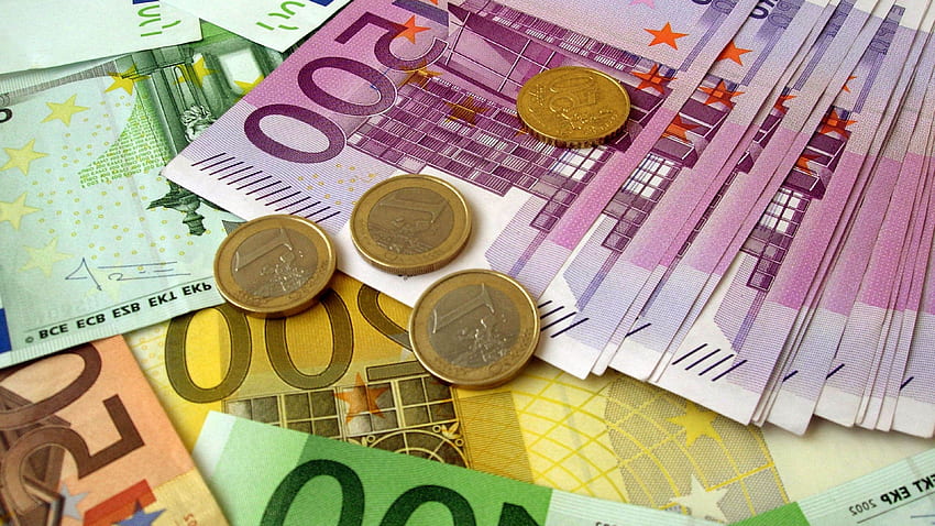 Dinheiro Euro Notas Moedas - Dinheiro Euro papel de parede HD