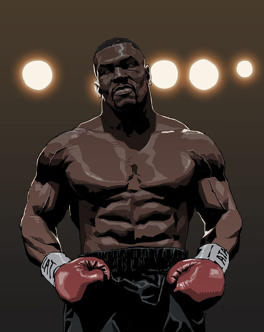 Tyson. Mike Tyson, Schwarze Kunst, Sportkunst HD-Handy-Hintergrundbild