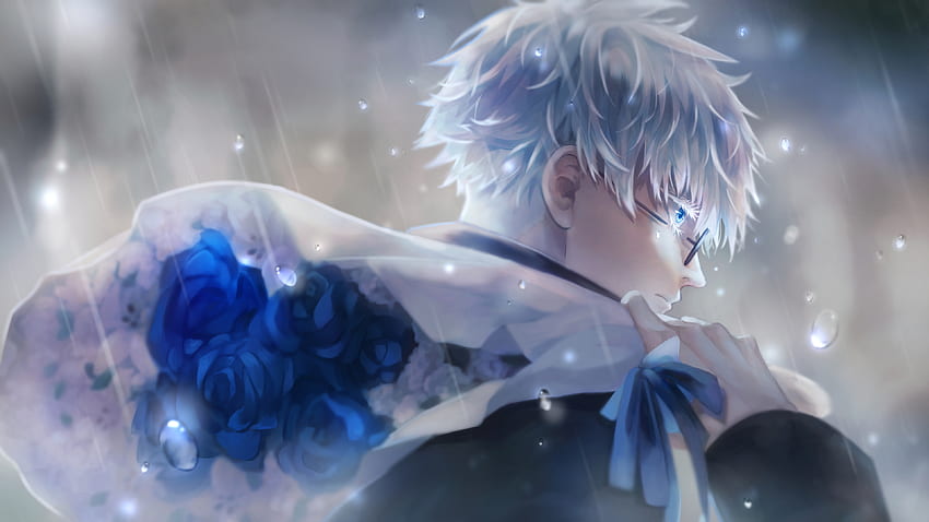 Anime Characters with Blue Eyes and White Hair - wide 7