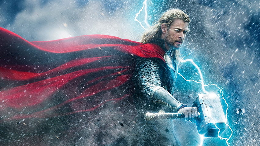 / Thor, Thor 2: The Dark World, Thor : Ragnarok, Avengers Endgame, Avengers: Infinity war, Avengers: Age of Ultron, bilim kurgu, film karakterleri, Mjolnir, şimşek, Avengers Infinity War Thor HD duvar kağıdı