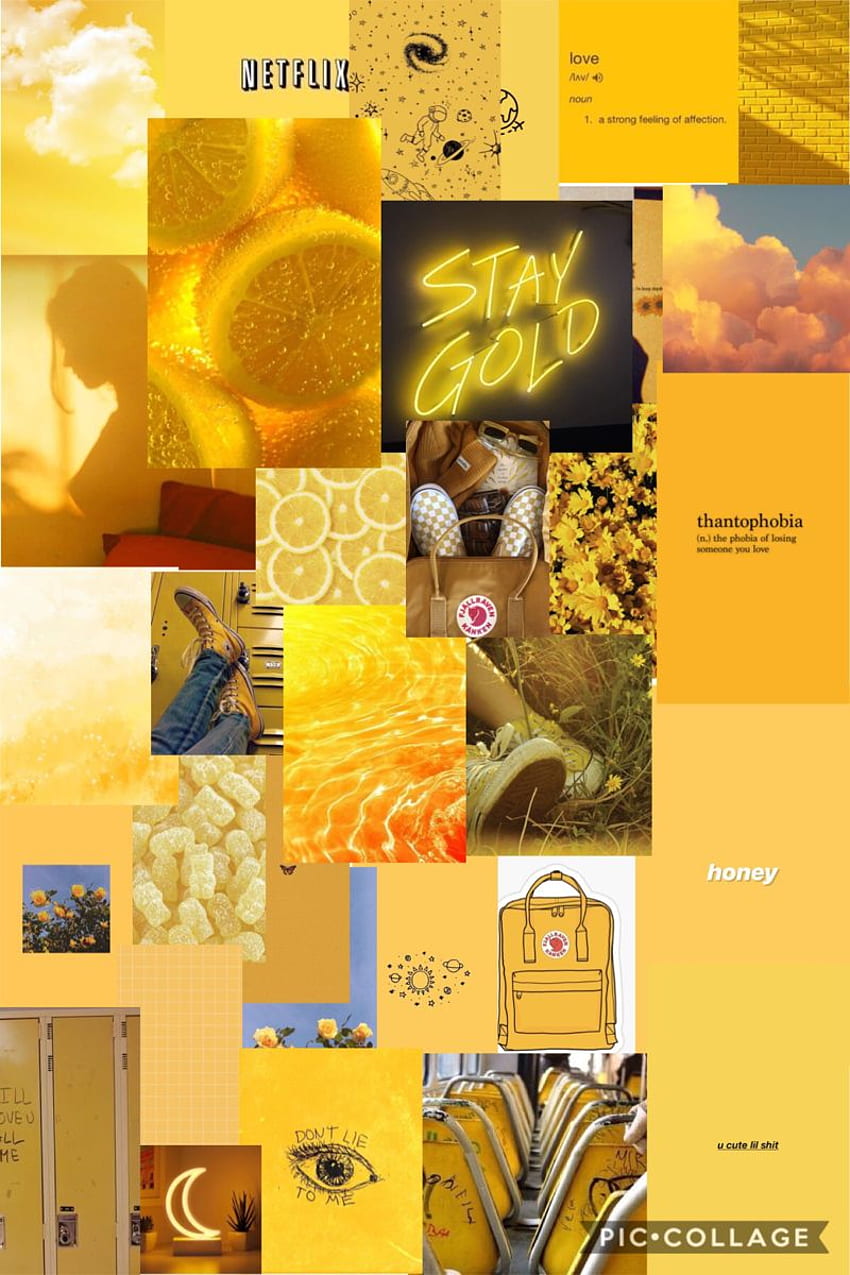 Yellow aesthetic, Yellow Vintage Aesthetic HD phone wallpaper | Pxfuel