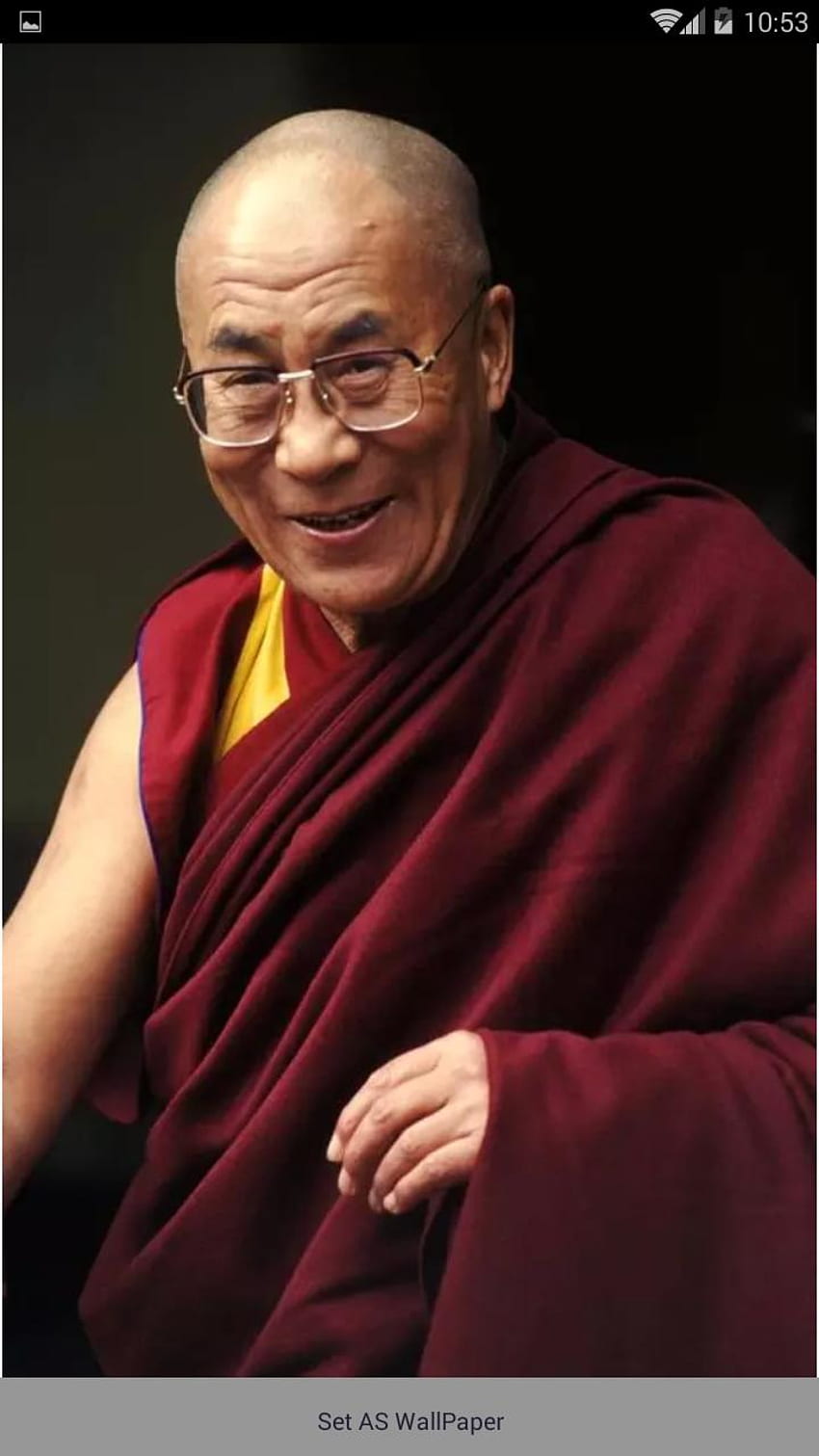 Android için en iyi Dalai lama HD telefon duvar kağıdı