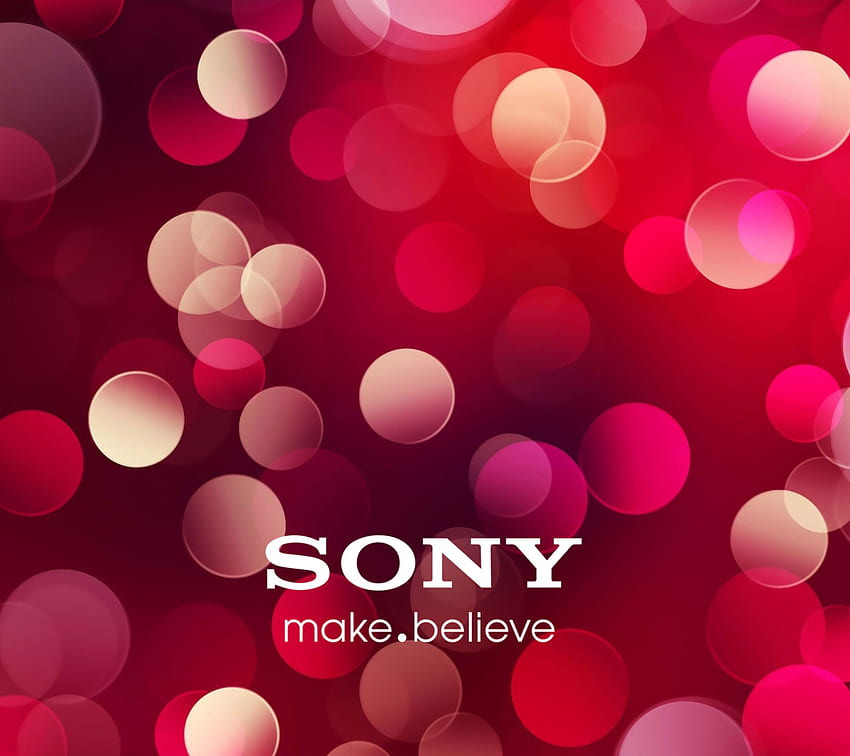 My Xperia Z - the one I just liked!. Bokeh , Background , Red colour, Sony Make Believe HD wallpaper