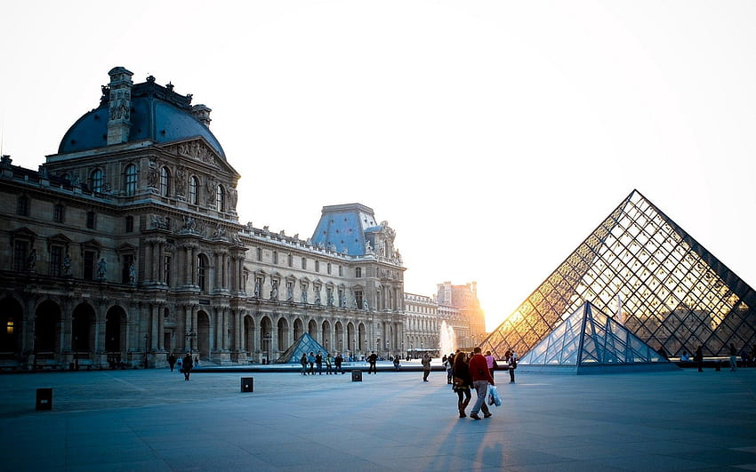 Paris, Cities, Louvre, France HD wallpaper