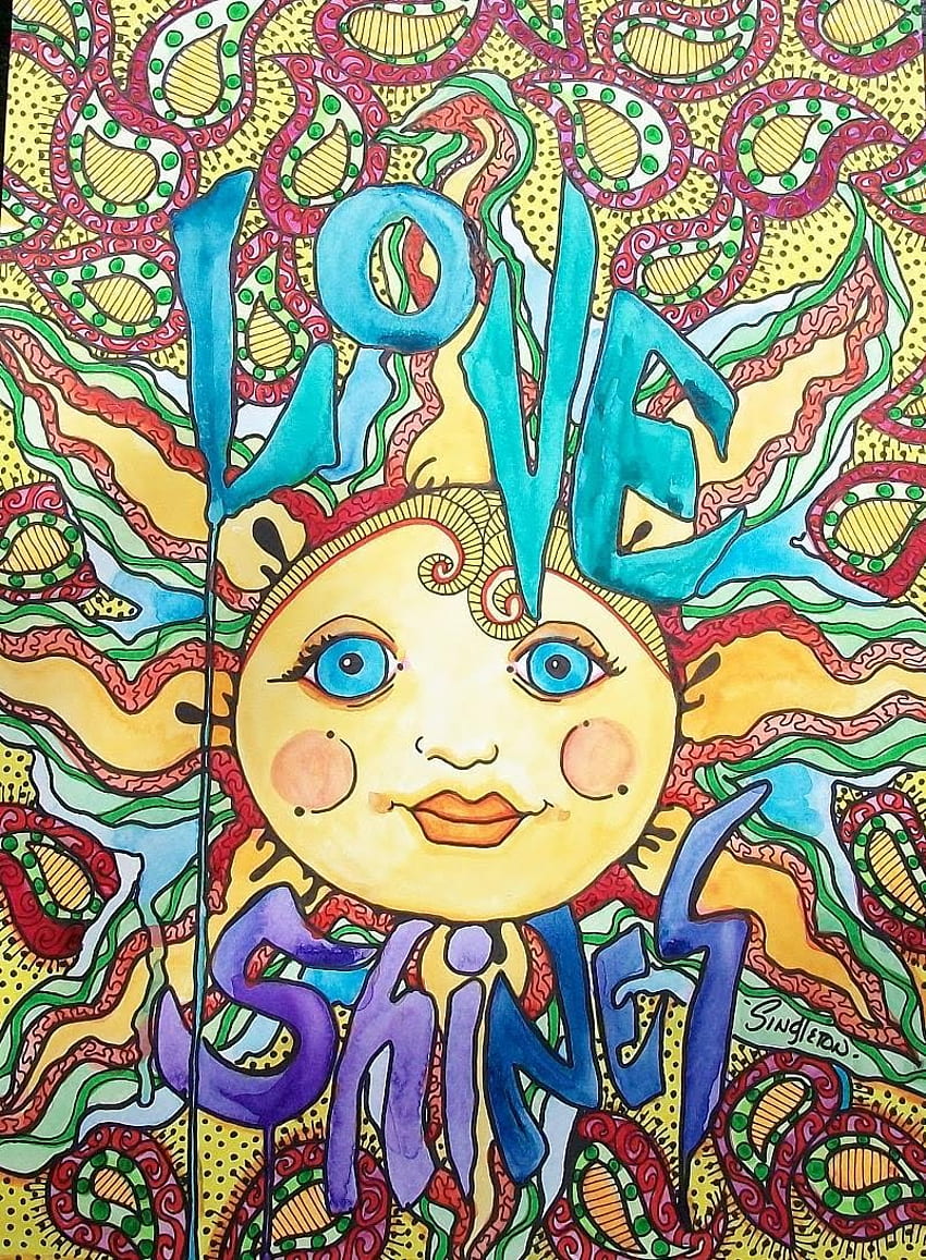 Kutipan Hippie Cinta Damai. KutipanGram wallpaper ponsel HD
