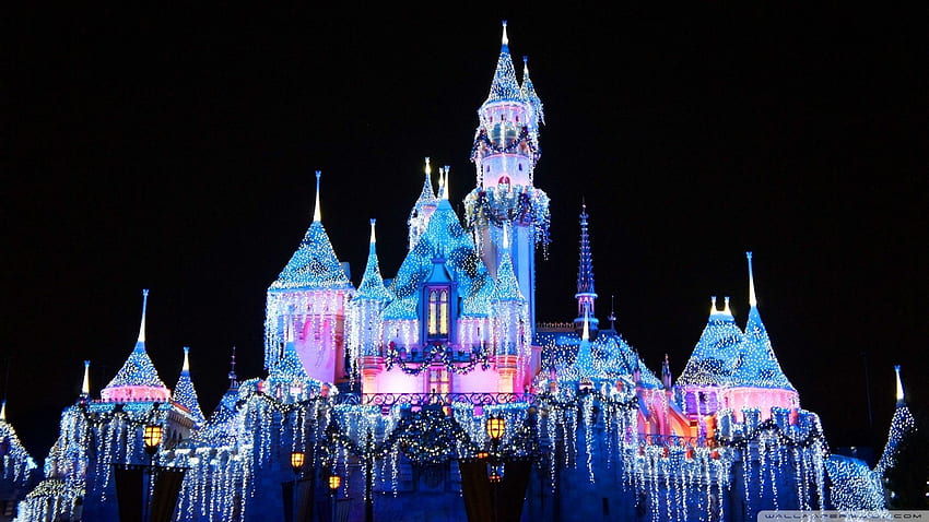 Disney Castle Disney, Castle. Disney world castle, Disney world christmas, Disneyland anaheim HD wallpaper