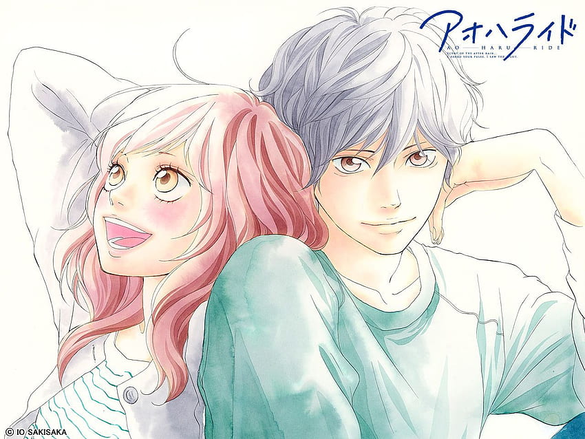 Computer di giro di Ao Haru, . . Ao haru ride, Blue springs ride, Miglior anime romantico, Yoshioka Futaba Sfondo HD