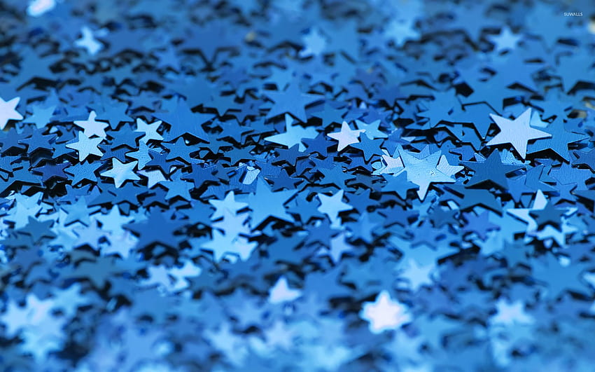 Blue Stars Grafik 24356 - Ästhetisches Lila - & Hintergrund HD-Hintergrundbild