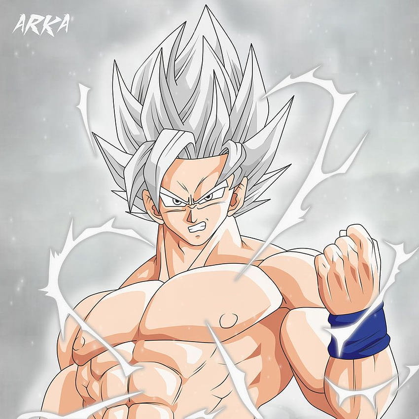 Goku Super Saiyan White - Super Saiyajin Blanco HD phone wallpaper