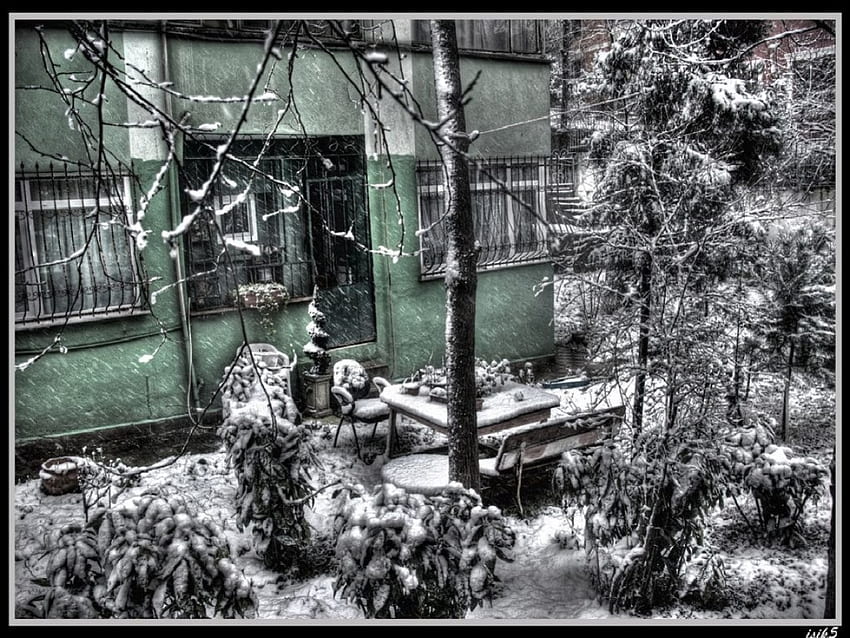 Sudut Musim Dingin, musim dingin, sudut Wallpaper HD