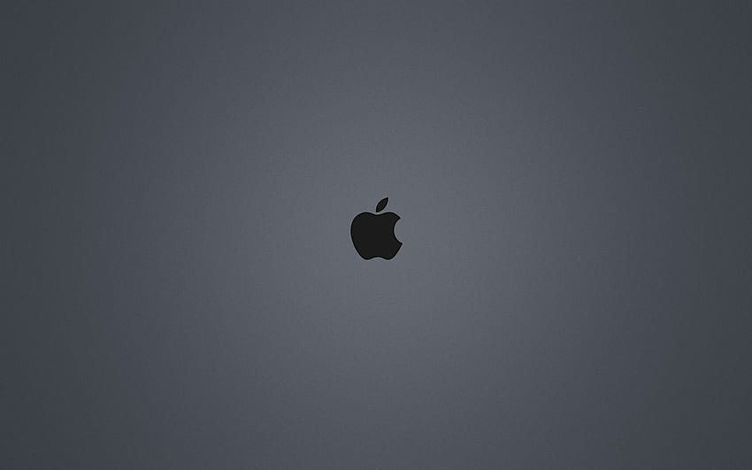 . 일러스트레이션, 검은 배경화면, 배경화면, Apple Logo Macbook papel de parede HD