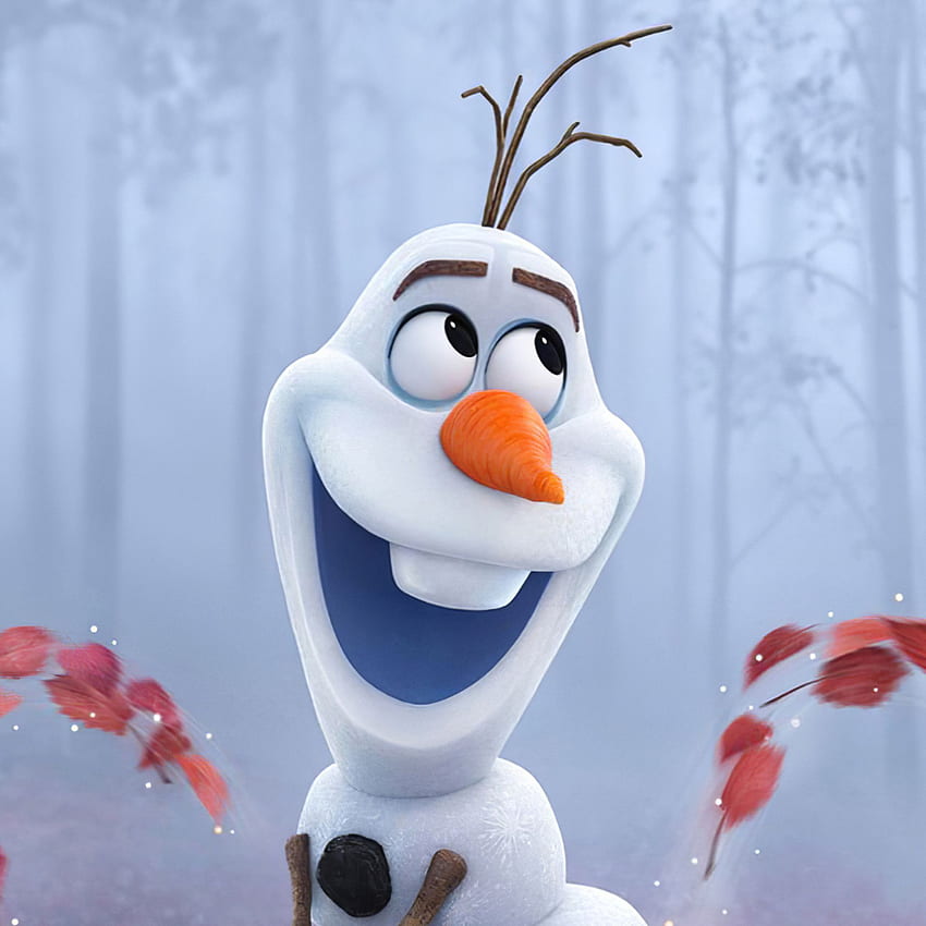 Olaf en Frozen 2 iPad Air, lindo Olaf fondo de pantalla del teléfono