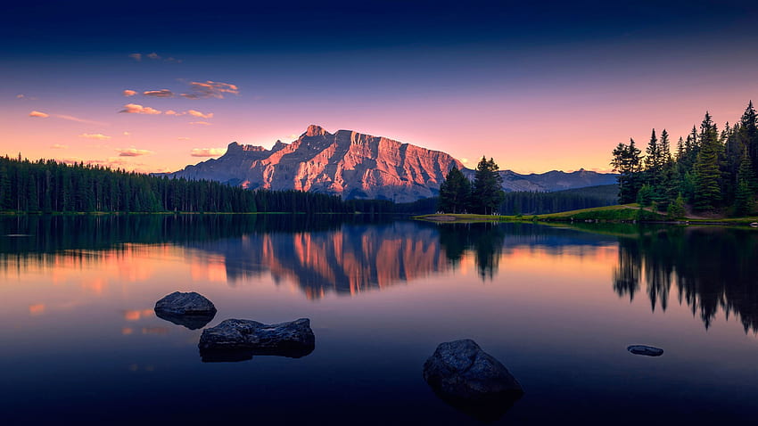 2560x1440 Minimalist Mountains Landscape Scenery 1440P Resolution, purple  minimal mountain HD wallpaper | Pxfuel