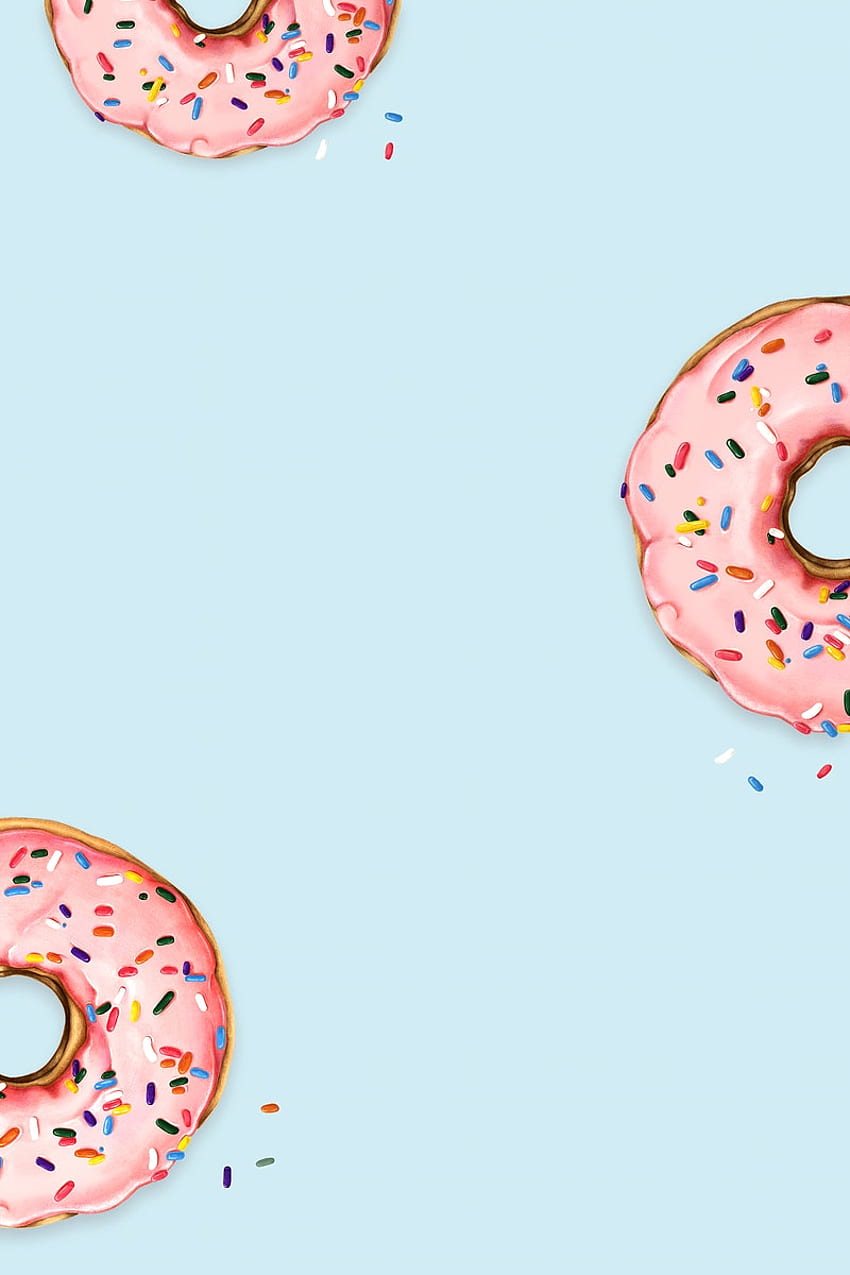Donut . Food & Beverage graphy, , PNGs & Illustration Graphics, Aesthetic Donut HD phone wallpaper