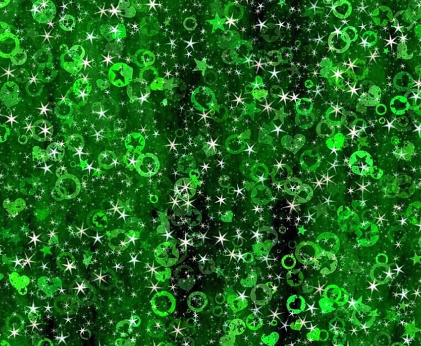 Grün, mittelgrün, mittelgrün, glitzert, Textur HD-Hintergrundbild