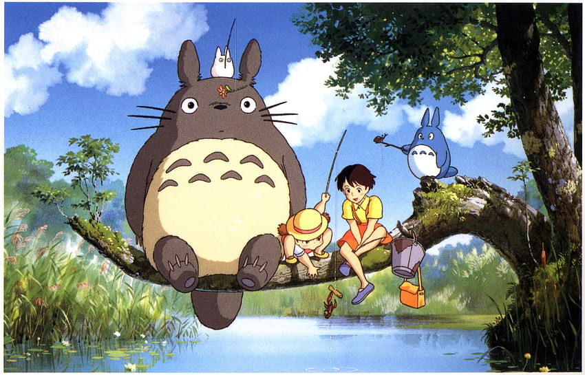 Studio Ghibli Totoro My Neighbor Spirited Away Sen To Chihiro No Kamikakushi Howl's Moving Castle Kiki's Delivery Service Princess Mononoke 124724 ... HD-Hintergrundbild