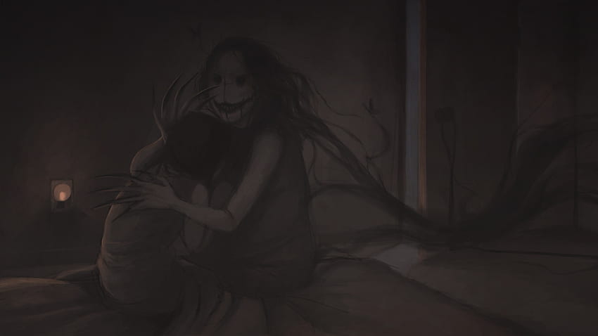 ... Creepy monster from the closet HD wallpaper