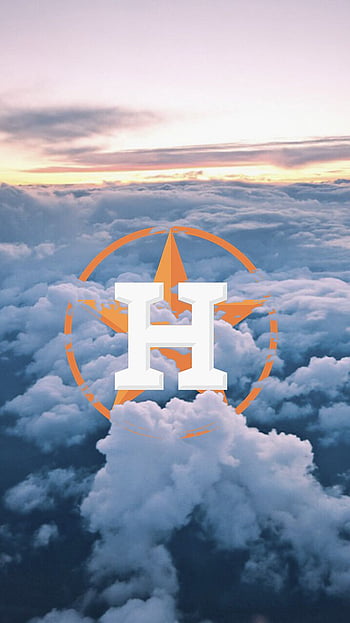 Download Houston Astros Orange Blue Themed Logo Wallpaper  Wallpaperscom