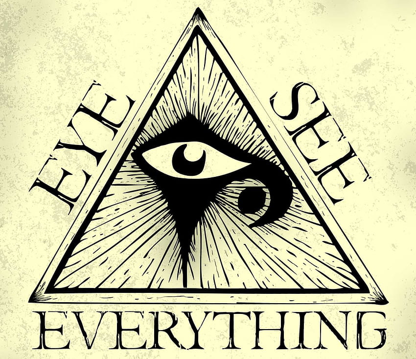 All Seeing Eye Background HD wallpaper