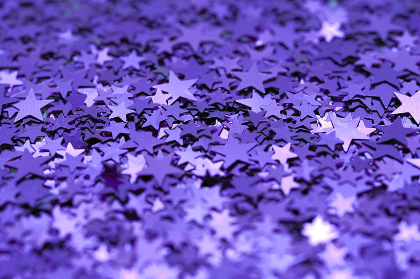 of purple glitter backdrop. christmas, Cute Confetti HD wallpaper