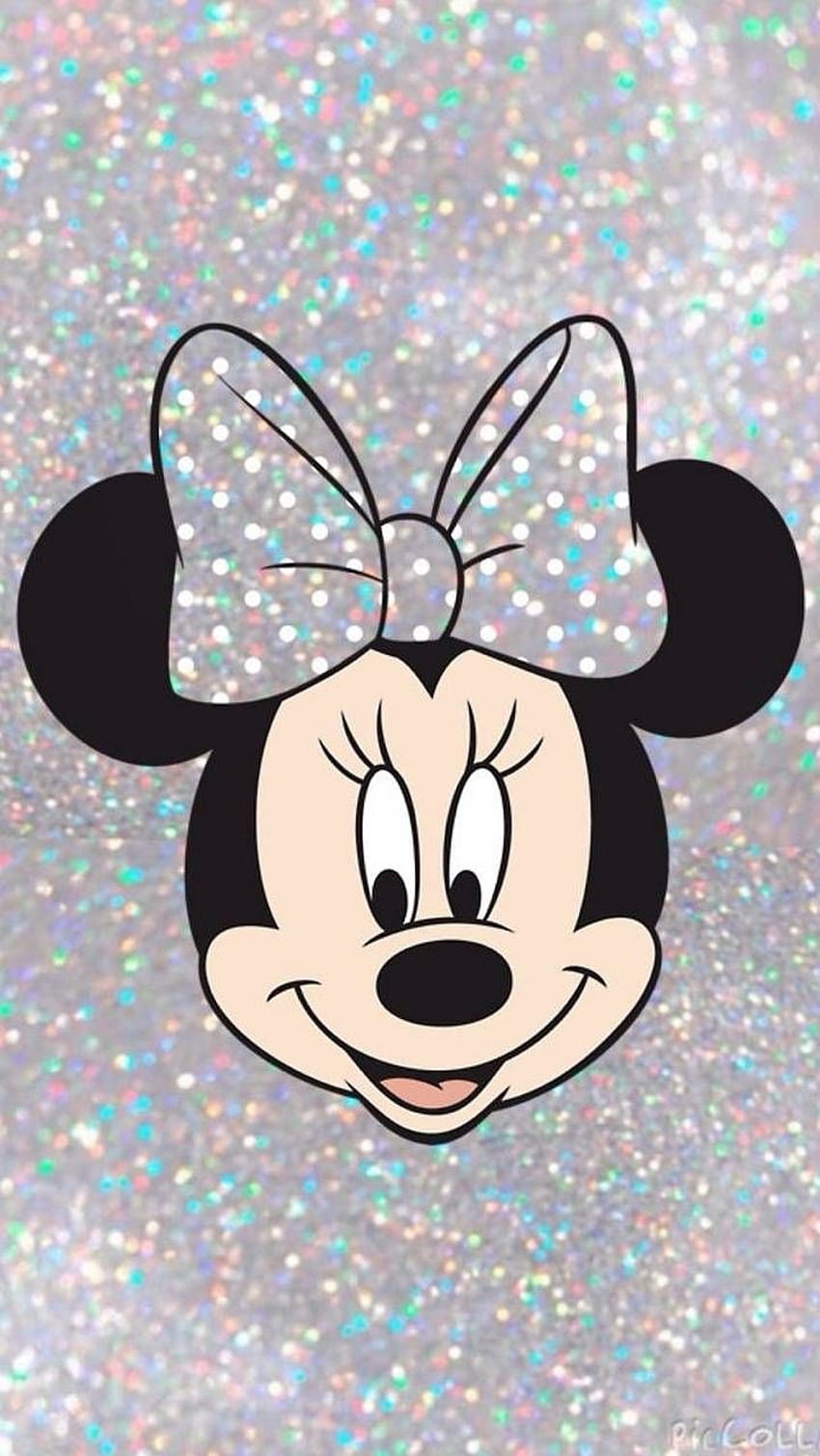 R Limón maíz Glitter Minnie. Mickey mouse . .uk HD phone wallpaper | Pxfuel