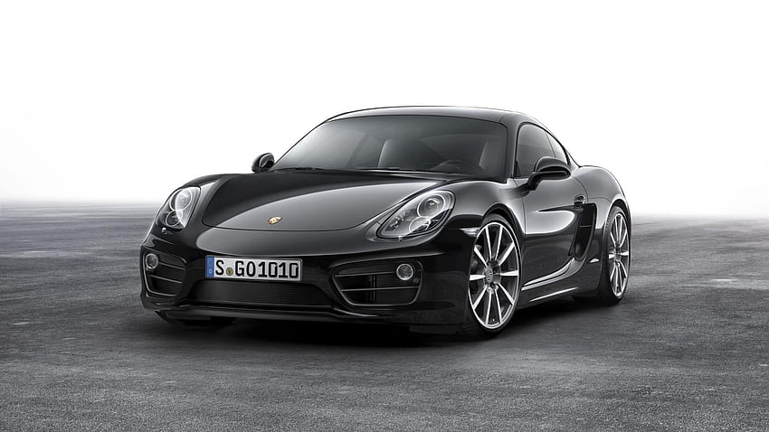 Porsche Cayman Black Edition WQ 1440P HD-Hintergrundbild