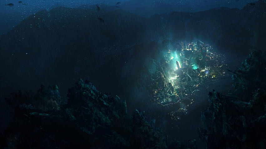 Water Rapture Sea Bioshock Videospiele HD-Hintergrundbild