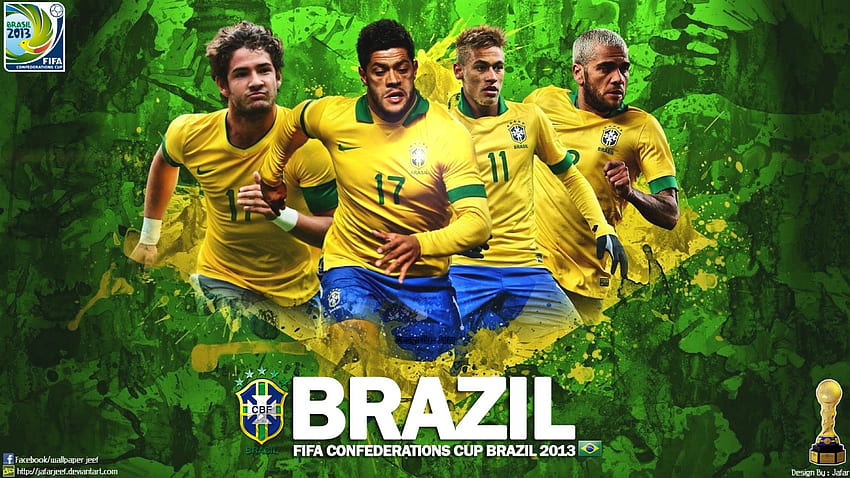Бразилски футболни легенди, футболни легенди HD тапет