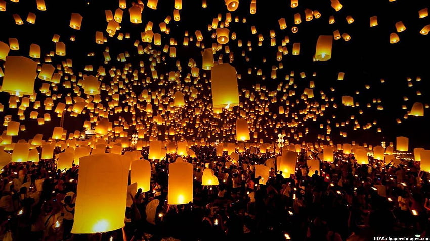 Trouvé sur Bing. Lanterne chinoise, Sky Lantern Festival Fond d'écran HD