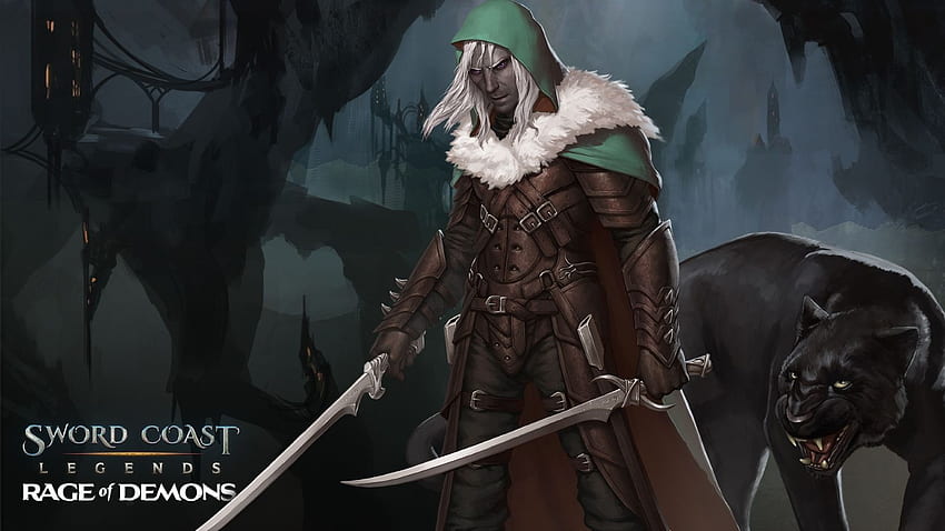 Sword Coast Legends Rage of Demons DLC Now Available. PC Games n News, Drizzt HD wallpaper