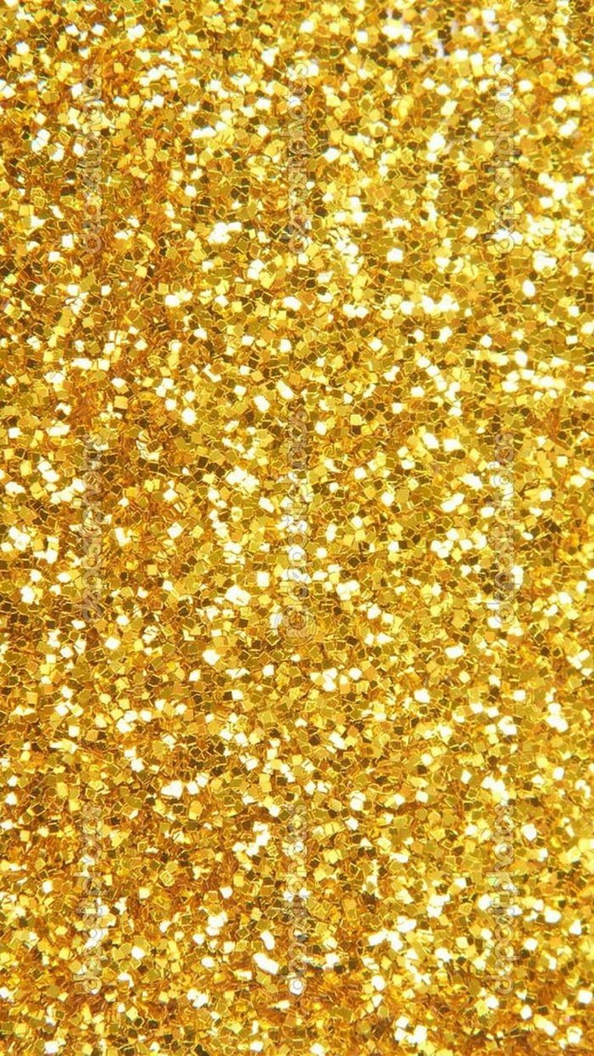 iPhone 7 Gold Glitter. Gold glitter iphone HD phone wallpaper