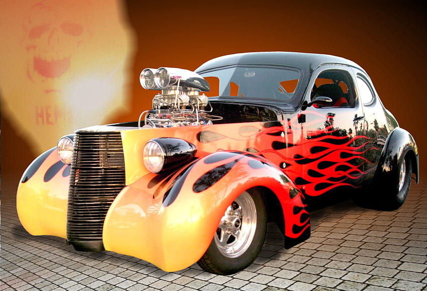 2864×1950). Hot rods cars, Hot rods, Hot rods cars muscle, Hot Rod Car HD wallpaper
