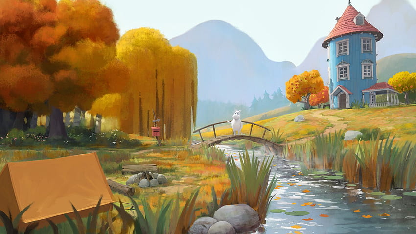 ArtStation - Moominvalley 컨셉 아트 / Seasons in Moominvalley HD 월페이퍼