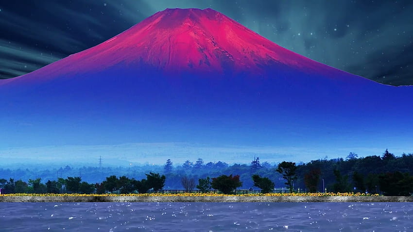 Mount Fuji Mount Fuji Anime Hd Wallpaper Pxfuel