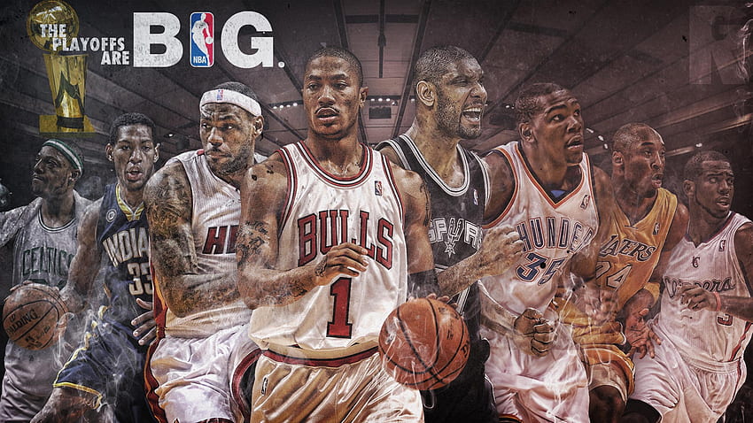 NBA Playoffs Stars 1920×1080 . Basketball HD wallpaper