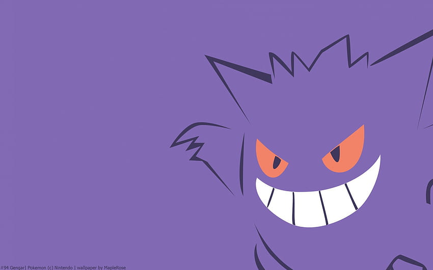 Gengar, anime, pokemon fondo de pantalla