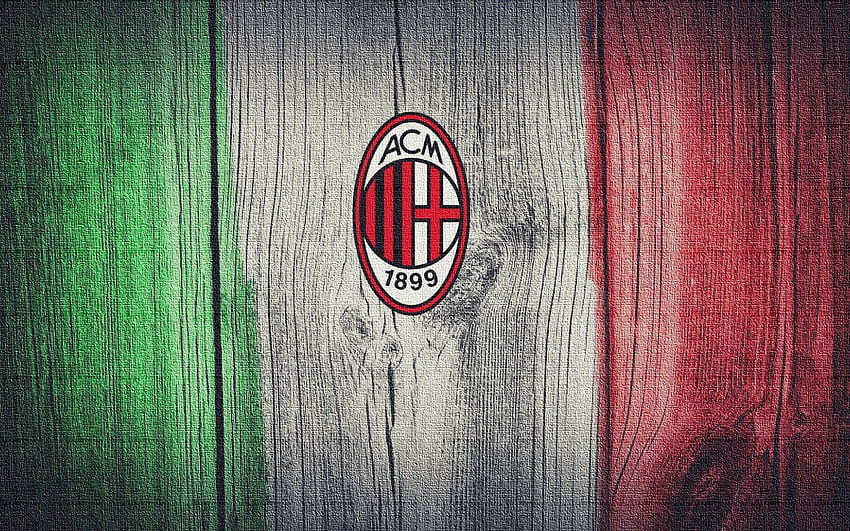 A C Milan Italy (1680×1050). минимализм, Italy Flag HD wallpaper
