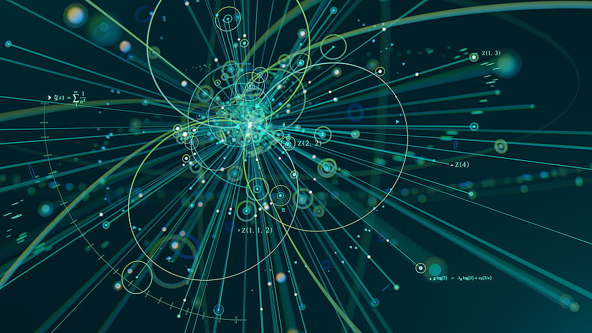 Particle collisions are somehow linked to mathematical “motives.” HD wallpaper