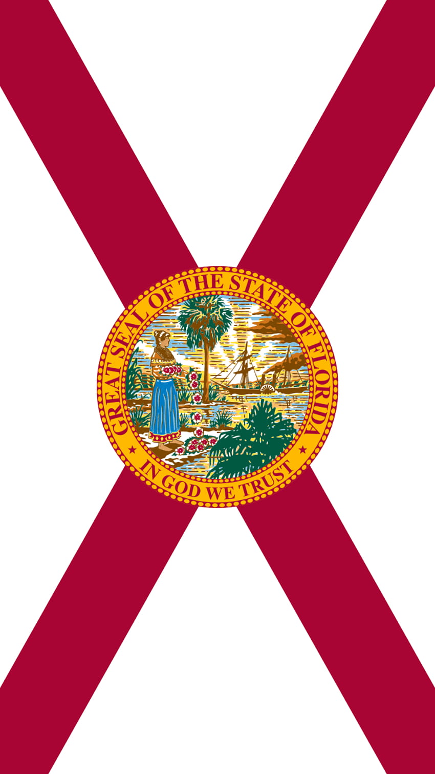 携帯電話用の227旗を作りました。 楽しんで、フロリダの旗 HD電話の壁紙