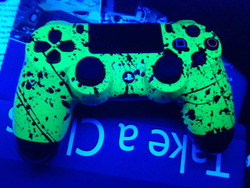 Cool Ps4 Controllers, Green PS4 Controller HD wallpaper