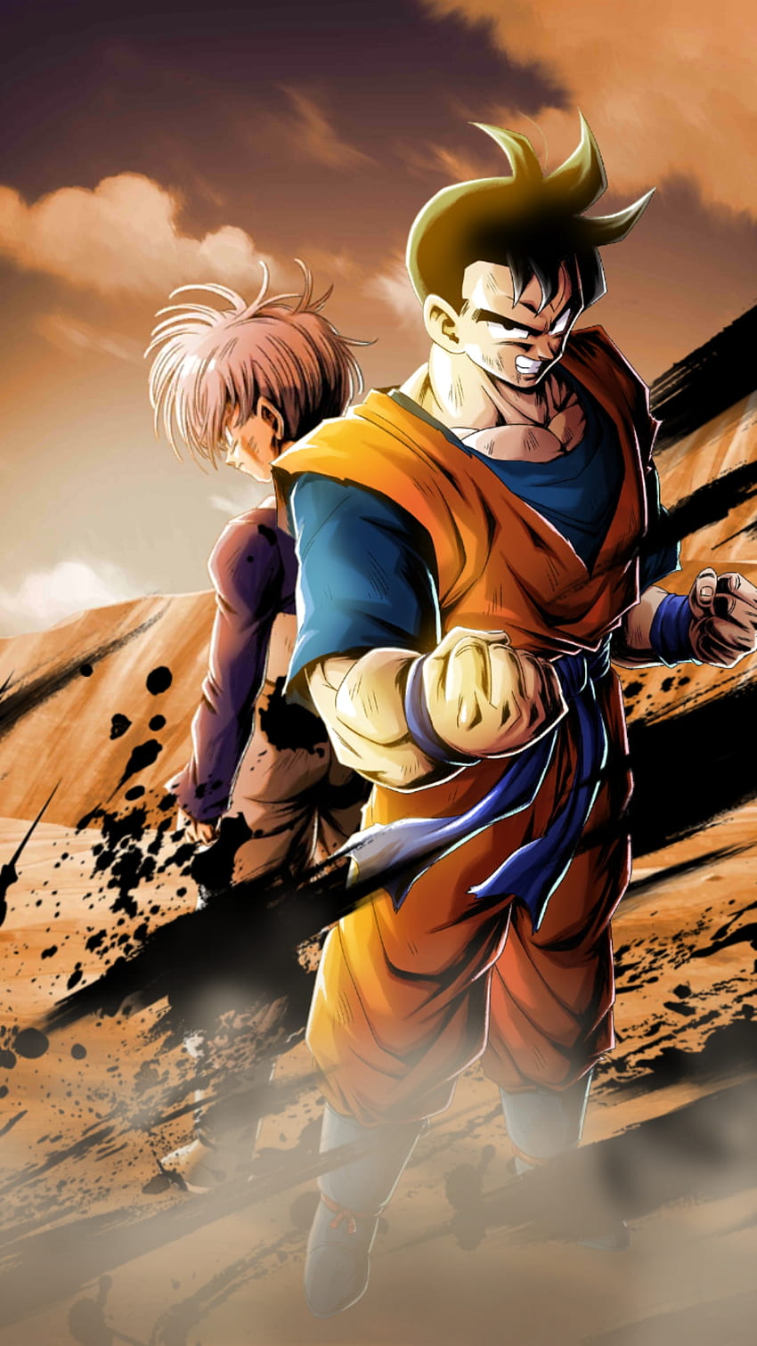 Wallpaper gohan, samurai, dragon ball, art desktop wallpaper, hd