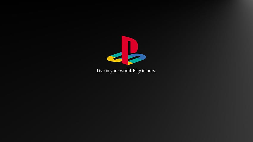 PlayStation, Retro Games, Video Games, Logo, Sony, Black, Consoles, Sony U HD wallpaper