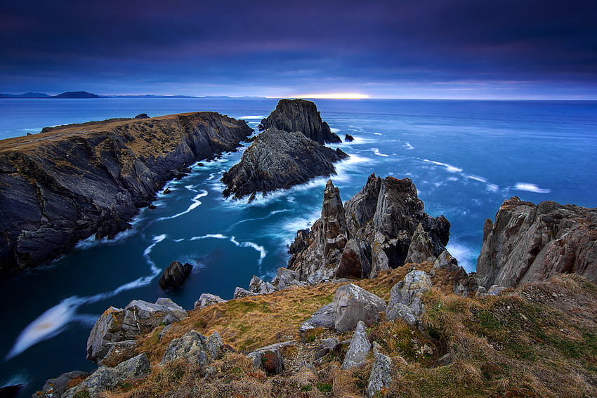 Donegal, on the Coast of Ireland HD wallpaper