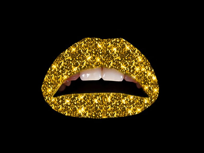 Gold_Glitteratti-Lips, glitteratti, , cool, lips, gold HD wallpaper